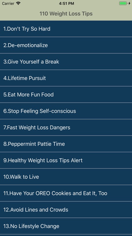 110 Weight Loss Tips