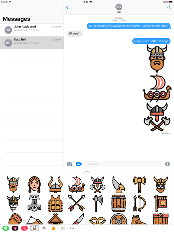 Viking Sticker Packのおすすめ画像1