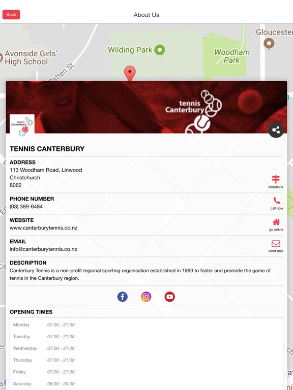 iPad Image of Tennis Canterbury