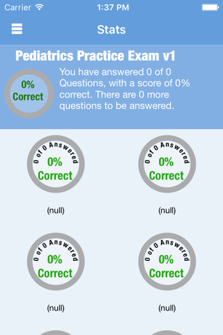 Pediatrics Practice Exam v1 screenshot 4