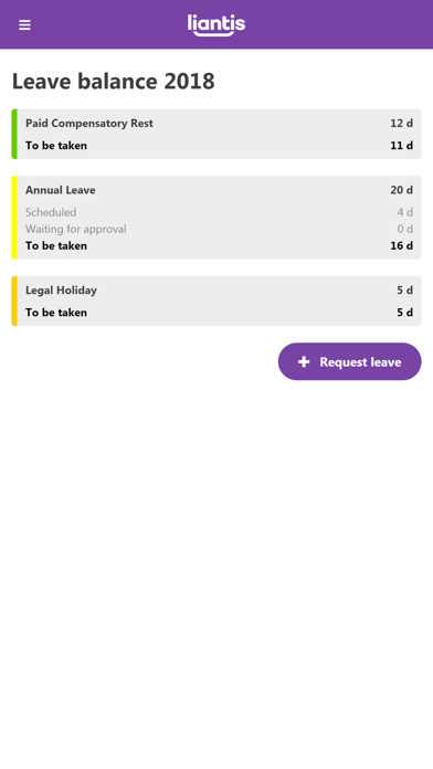 Liantis ESS Screenshot