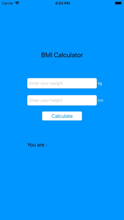 BODYMASSINDEX CALC