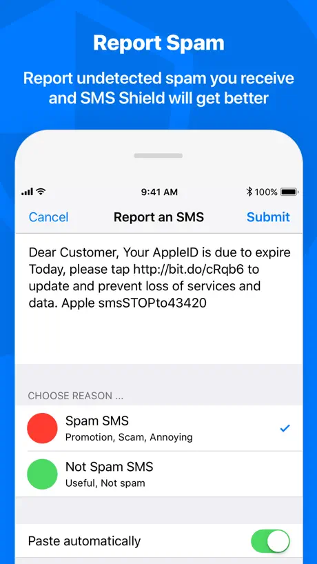 SMS Shield