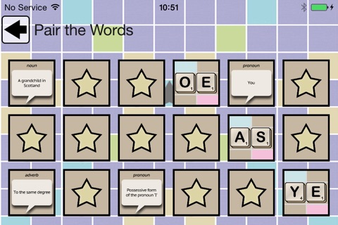 Two Letter Words: Matchups screenshot 2