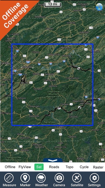 Great Smoky Mountains National Park GPS map screenshot-4