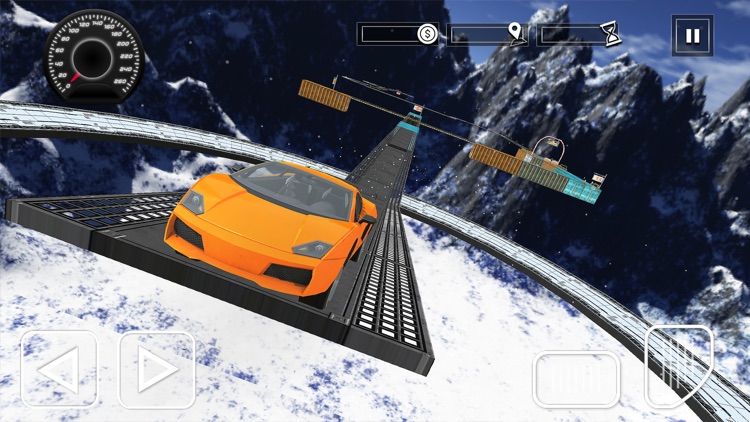 lmpossible Stunts Car Tracks screenshot-3