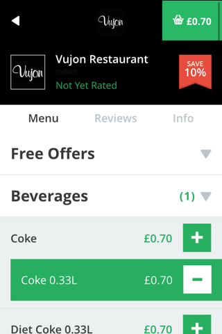 Vujon Restaurant screenshot 4