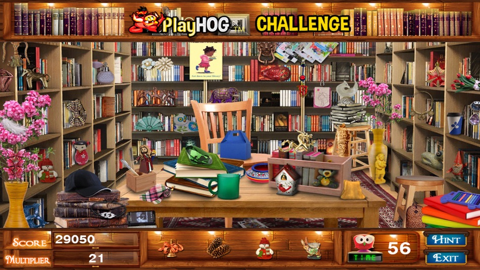 #1. Library Hidden Objects Games (iOS) 由: Big Leap Studios