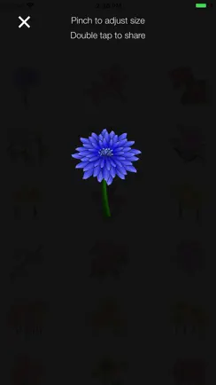 FlowerMoji (Official) iPhone image 2