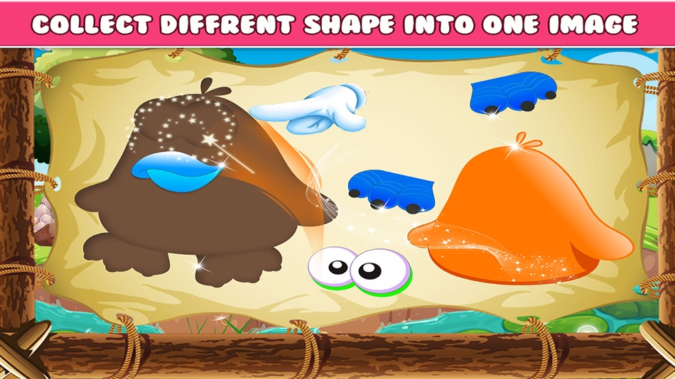 #4. Shape Learning Puzzle (iOS) By: Pravinkumar Parmar