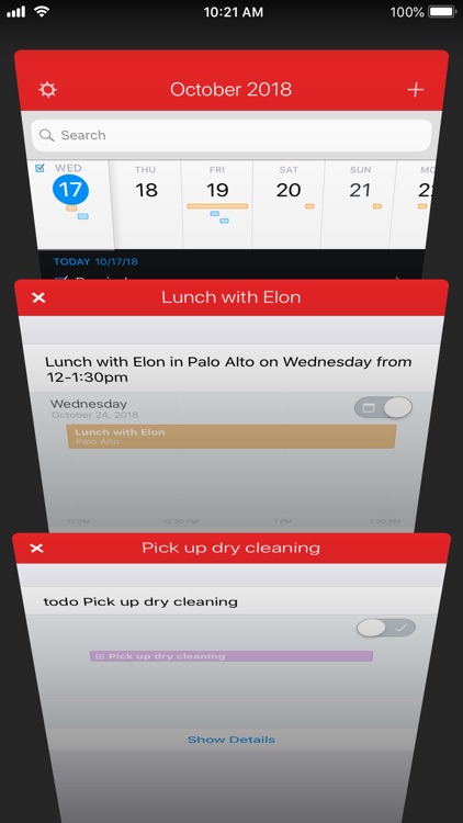 Fantastical 2 for iPhone screenshot-1