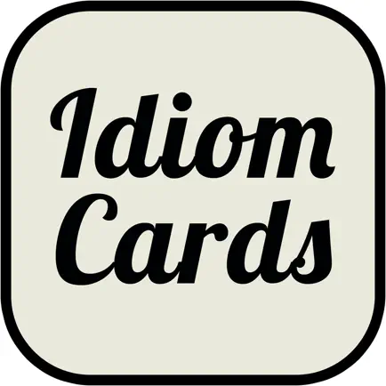 English Idioms Cards Cheats