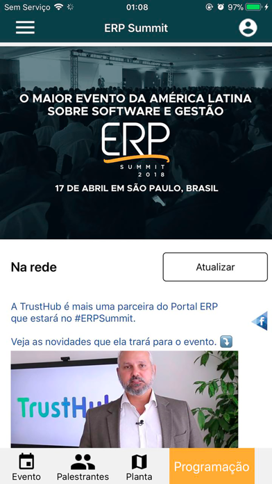 ERP Summit Brasil Screenshot
