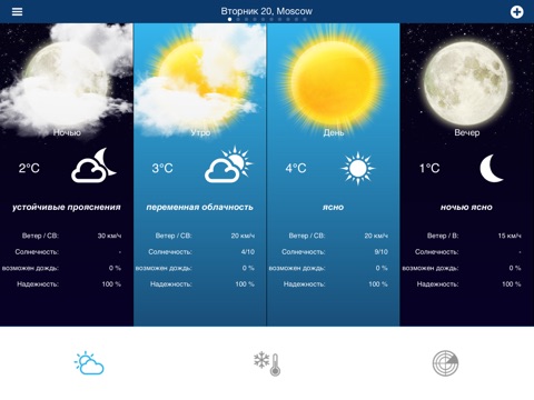 Скриншот из Weather for Russia Pro