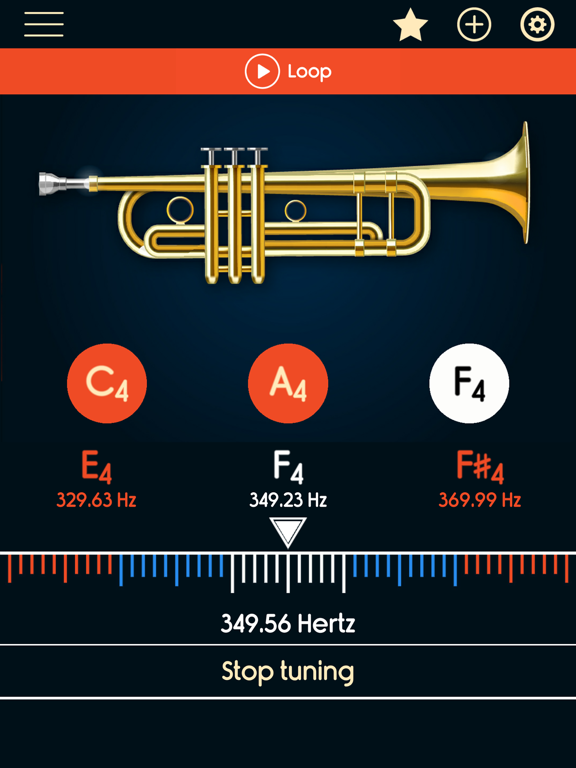 Screenshot #6 pour Trumpet Tuner