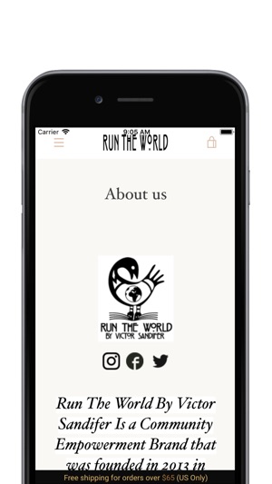 Run The World Clothing(圖1)-速報App