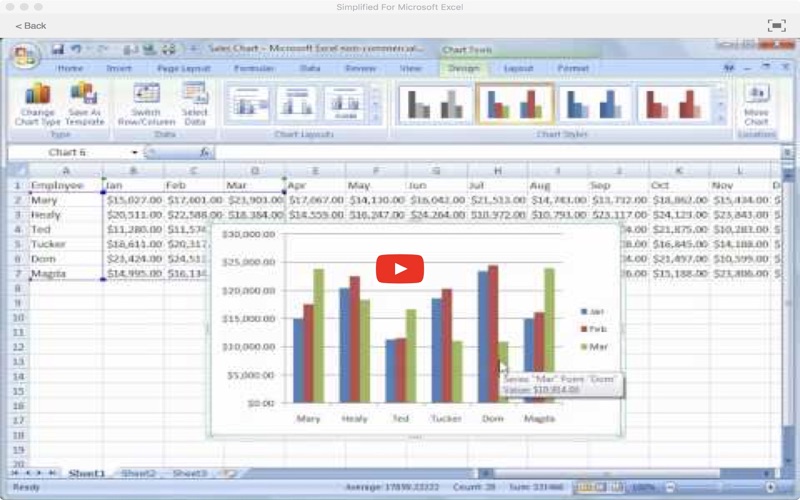 Screenshot #3 pour Simplified For Microsoft Excel