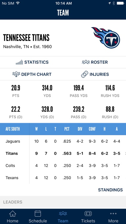 Tennessee Titans Mobile