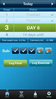 hcg diet assistant iphone screenshot 1