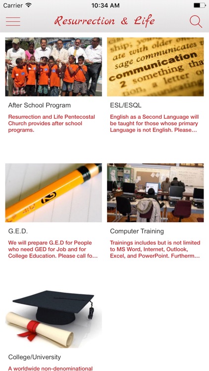 Resurrection and Life