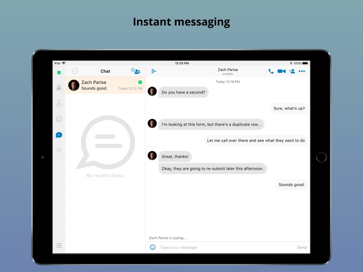 UC-One Communicator - iPad
