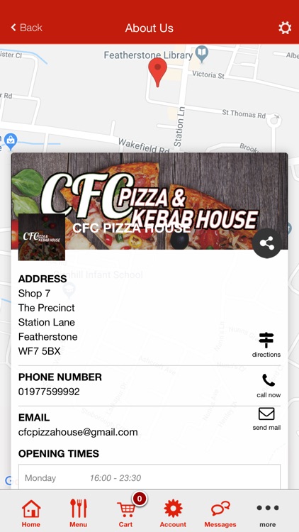 CFC PIZZA HOUSE PONTEFRACT screenshot-3