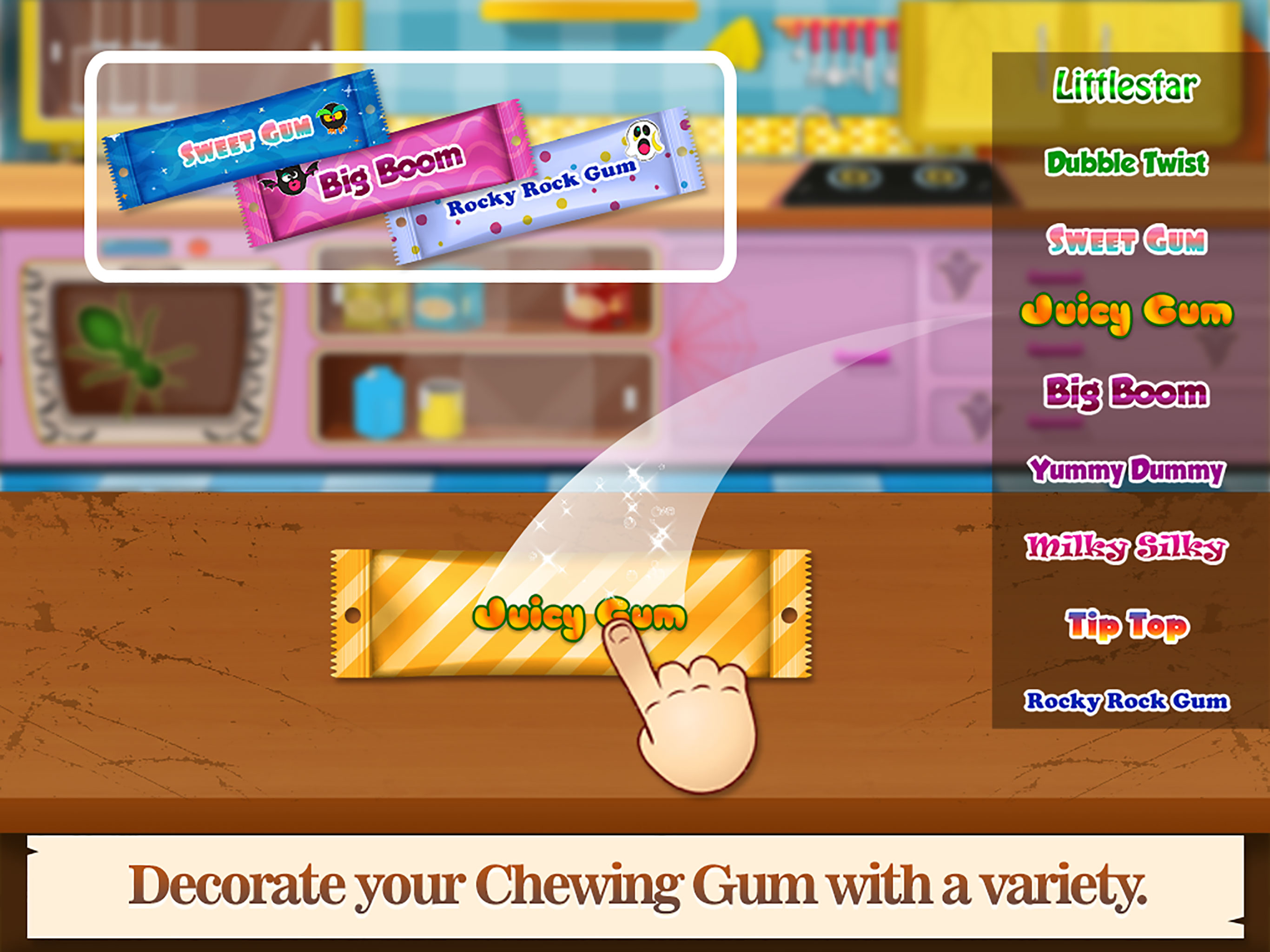 Chewing Gum Cooking Mania