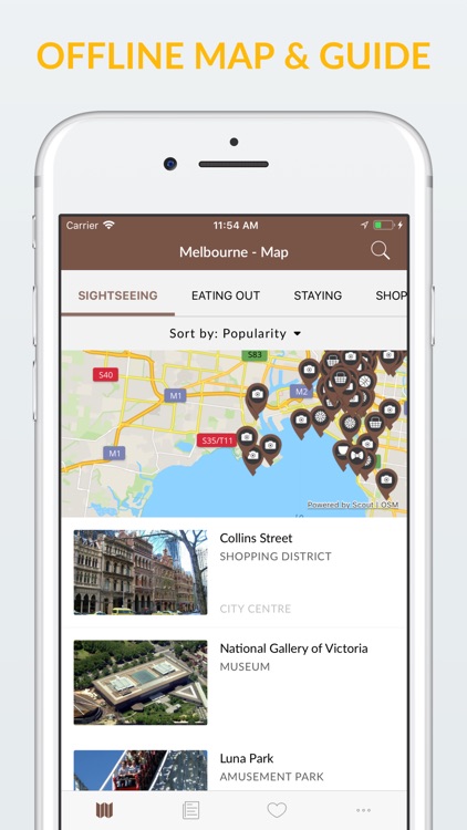 Melbourne Offline Map & Guide screenshot-0