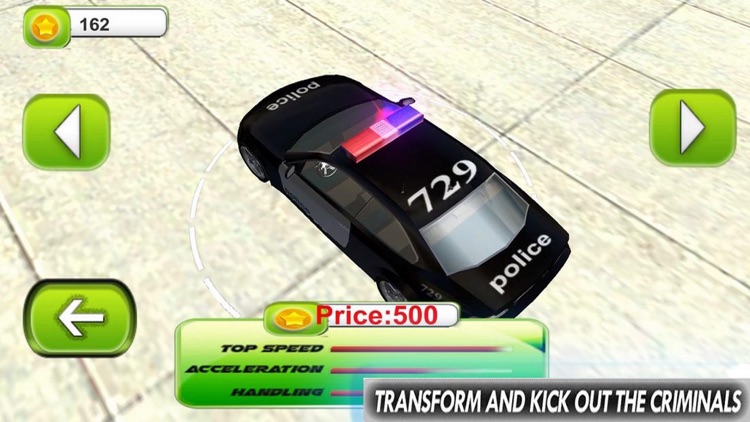 Race Police Car: Shoot Speed