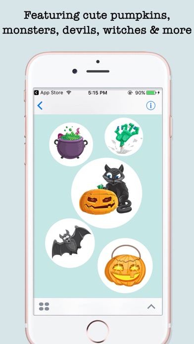 Halloween Emojis For iMessage screenshot 4