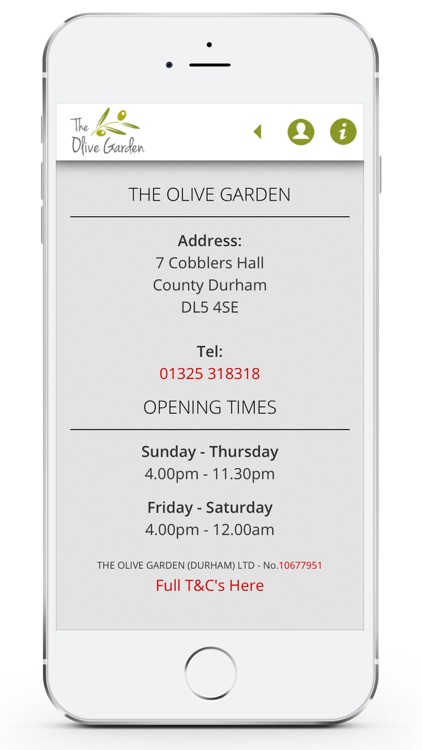 The Olive Garden Durham