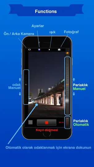 Süper Gece Görüş Video Kamera iPhone Ekran Görüntüsü 1