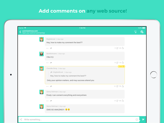 Screenshot #5 pour CommentNow