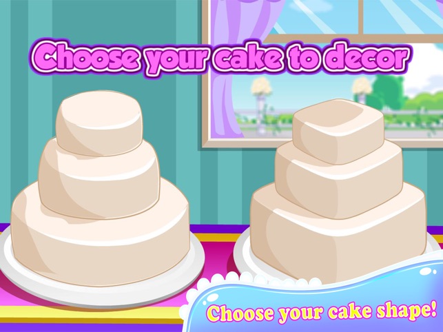 Rose Wedding Cake Cooking Game On The