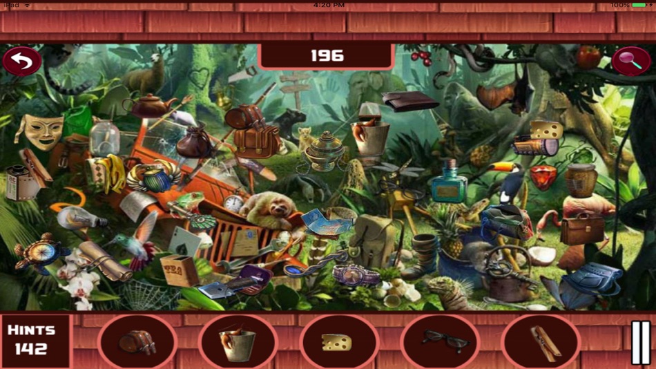 #5. Hidden Camp:Hidden Objects Adventure (iOS) Podle: Krunal Bhavsar