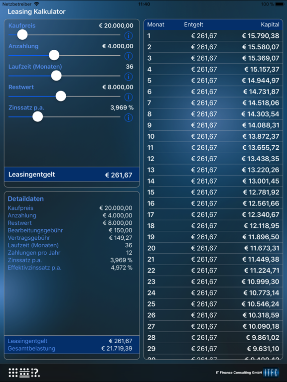 Screenshot #4 pour Leasing 1x1