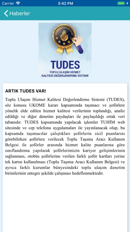 TUDES