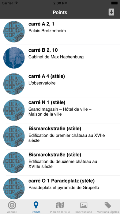 Screenshot #1 pour Mannheim Erleben