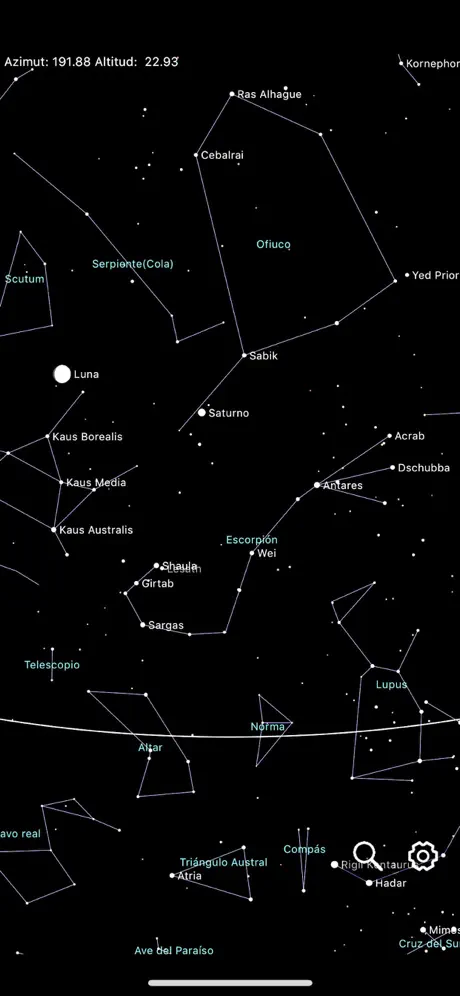 Mapa Celeste