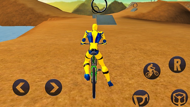 Spider Superhero Bicycle Riding: Offroad Racing