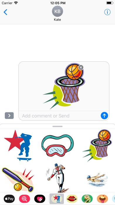 Sports All Stars Stickers screenshot 3