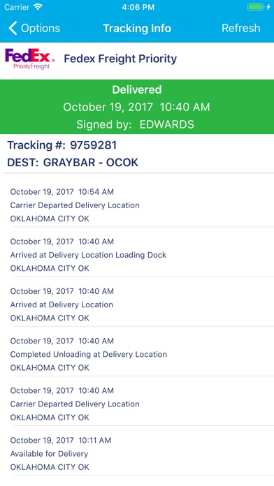 Harte Hanks Logistics Tracking screenshot 3