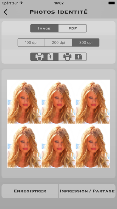 Screenshot #2 pour Photos d'identité