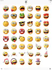 emojis - 3d emoji stickers iPad Captures Décran 2