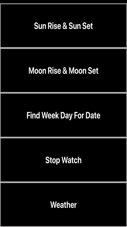 Sun Moon Rise & Set Calc