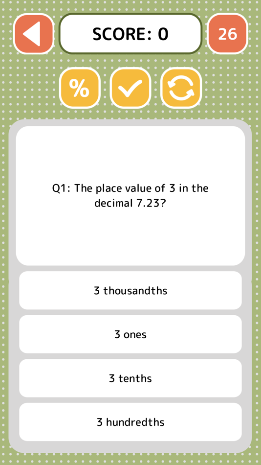 #3. Math Quiz - Game (iOS) 由: Duy Doan