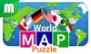 World Map Puzzle for TV