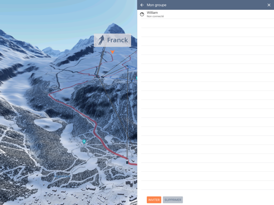 Screenshot #6 pour 4riders Ski - Cartes 3D / GPS