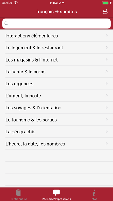 Accio: Swedish-French Screenshot