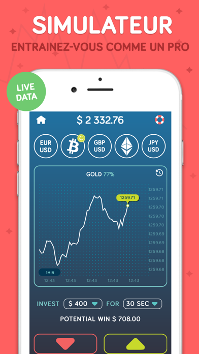 Screenshot #1 pour Bolsa: Forex Stock Market Game
